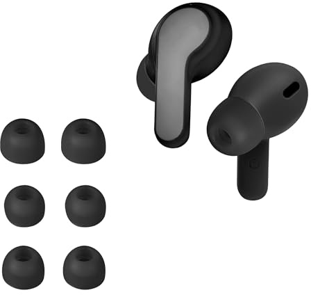 kwmobile 6X Polster kompatibel mit JBL Wave Beam/Beam 2 / Wave 200TWS - 3 Größen - Silikon Ohrstöpsel In-Ear Kopfhörer