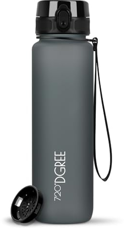 720°DGREE Trinkflasche „uberBottle“ Sieb – 6 Größen, über 40 Farben wählbar