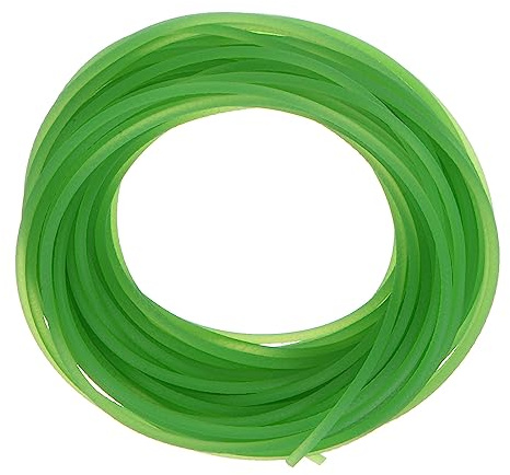 sourcing map Polyurethan Rundriemen 1.5mm Durchmesser 32.8ft(10 Meter) Länge Raue Oberfläche PU Urethan Riemen für Antriebstechnik Grün