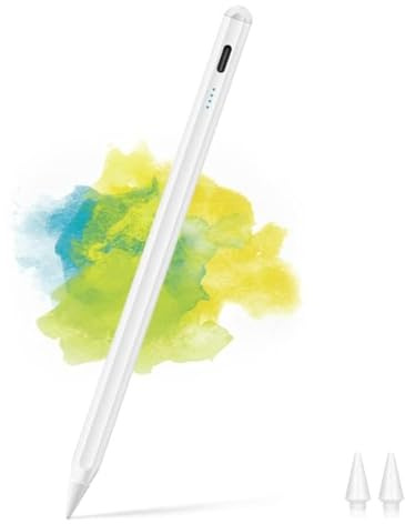 BIGBIG WON Stylet Tablette, Stylet Palm Rejection de Haute précision Compatible avec iPad Pro (11/12,9), iPad 6ème génération, iPad Air 3ème et 4e génération, iPad Mini 5e génération