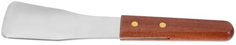 NAMOARLY Spatule à Glace Inoxydable Avec Poignée Bois Outil Pratique Pour Desserts à Domicile Et Professionnels Économique Et Ergonomique