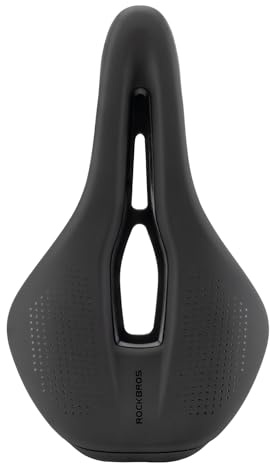 ROCKBROS Bike Seat Road Bike Saddle for Men Women Lightweight Comfortable Bicycle Seat Accessories CR-MO Shock Absorbing Cycling Seat for Road Mountain Bike