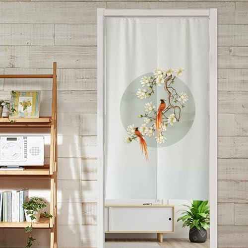 Küchenvorhänge Orange Papagei Beige Scheibengardinen Polyester Vorhänge Kurz Waschbar Raumteiler Vorhang Türvorhang Langlebig Küchenvorhang Kurze Gardinen Verdickung Tür Vorhang 80x200cm