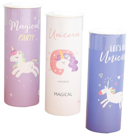Gogogmee 3 Stück-pack Servietten Einhorn aus Natreuzellulosepapier mit Niedlichem Einhorn Muster Dekorativ Saugfähig und Praktisch für Auto Innenraum