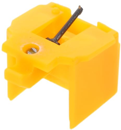UKCOCO Aiguille de Remplacement Phonographe Atn3600l Jaune – Stylet Précis pour Tourne-Disque Vinyle Vintage – Cellule Compatible Platine Vinyle – Aiguille de Stylet Phonographe Solide