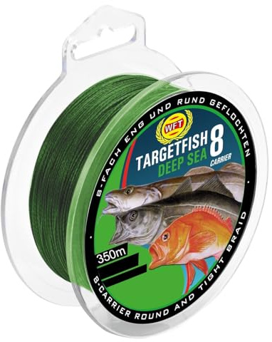 WFT TF8 Surf Deep Sea Green 350m - Meeresschnur