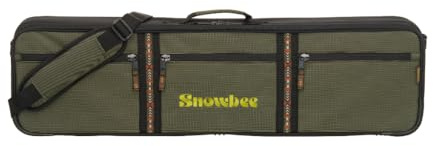 Snowbee Reinforced Stowaway Travel Case - Green/Black, One Size