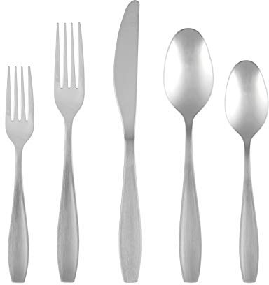 Cambridge Silversmiths Tyrus Satin Mirror Besteck-Set, 89-teilig
