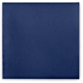 Sovie HORECA Cocktailservietten in ROYALBLAU aus Linclass® Airlaid, 24 x 24cm, 1/4 Falz, 100 Stück – elegante Servietten für Bar, Event & Gastronomie
