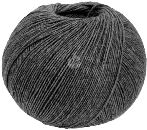 LANA GROSSA Cool Wool 4 Socks | Merino-Sockengarn aus mehrfach verzwirnten Einzelfäden | Handstrickgarne aus 75% Schurwolle (Merino extrafein) | 100g Wolle zum Stricken & Häkeln | 420m Garn FB 7707