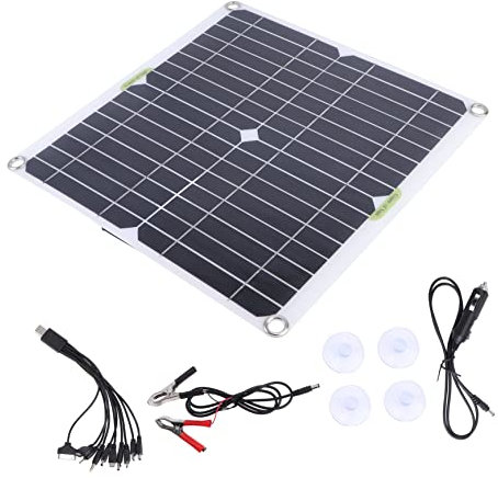 BESPORTBLE Panneaux Solaire Photovoltaïque Extérieur Avec Chargeur Énergie Solaire Mobile Urgence Polyvalent