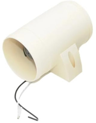 HPHPH Extractor de Aire, Ventilador De Conducto Silencioso De 3 Pulgadas, Ventilador De Conducto En Línea, Extractor De Aire 12V 145CFM,para Baño, Cocina, Techo(Bianco)