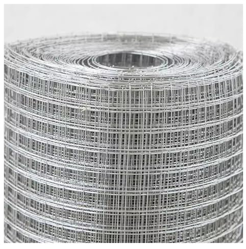 Edelstahl-Drahtgeflecht, Drahtgeflechtzaun Mit 0,6 Mm Durchmesser, Geflügelzuchtnetz, Maschenweite 10 Mm, Sicherheitsnetz Für Treppen (1 X 13 M 3,3 X 42,6