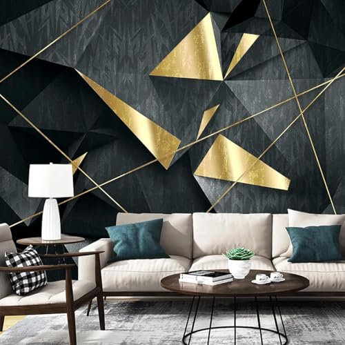 Fotomurale 3D Murale Autoadesivo Motivo Geometrico Astratto Camera Dei Bambini Bar Ufficio Soggiorno Ristorante Negozio Di Corridoio Hotel Decorazione Della Parete Arte Dell-242363829745