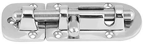 Stainless Steel Marine Boat Door Window Lock Latch Slide Clasp for Locking Boat Door Window [Marine Boat] (110mm)