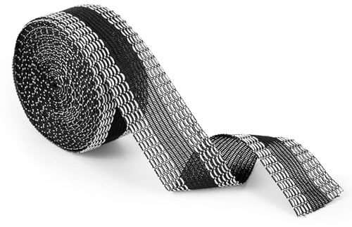 Lnngub Hemming Tape for Pants,Washable Hem Tape No Sew No Iron Instant Iron On Hemming Tapes Hem Pants without Sewing for Jeans Suit Pant Trouser Mouth(Black,5.5 Yard)