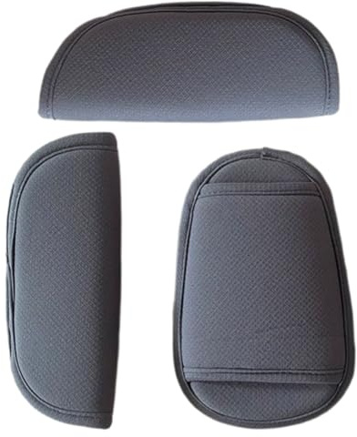 Cómodo cojín transpirable para cinturón de asiento de cochecito, almohadilla de protección para cinturón de bebé, funda de correa de hombro para cochecito de bebé, acolchado para carro de bebé