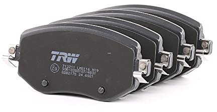 TRW GDB2175 Pastillas de Freno Juego de 4 para Renault Megane IV Hatchback (B9A/M/N_) 2015 - Eje Delantero y Otros Vehículos