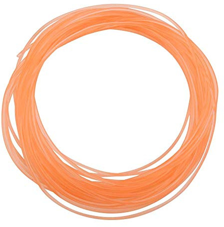 Polyurethan-Rundriemen, 2mm x 10m, Orange, PU-Antriebsriemen für Verpackungsmaschinen und Druckmaschinen, Hochleistungs-Urethan