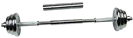 freneci 25 28 Mm Hantel Verlängerungsstangen Verlängerungskupplung Und Schraubenschraube - 30cm