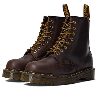 Dr. Martens Unisex 1460 Bex Crazy Horse LeatherStiefel mit 8 Ösen