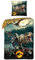 MTOnlinehandel Jurassic World Dinosaur Children's Bed Linen 1 x Pillowcase 80 x 80 cm + 1 x Duvet Cover 135 x 200 cm · T-Rex Dino · 100% Cotton ·