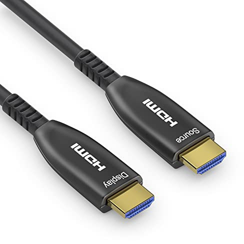 conecto cavo di prolunga AOC 8K HDMI 2.1 active, cavo ibrido (fibra ottica/rame), nero, 50 m