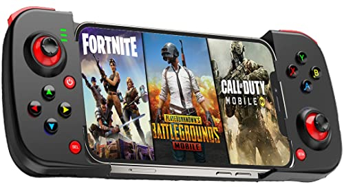 MAJESTECH iPhone/Android Game Controller (NEW 2024) Play COD, Fortnite, Minecraft, Emulator, Xbox, Playstation! Mobile Phone Controller for Gaming, Bluetooth Controller Gamepad iPhone 14 13 12 Samsung