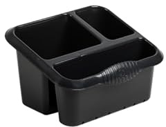 Aurora - High-Grade Plastic Sink Tidy Cutlery Drainer Holder Caddy (Midnight)