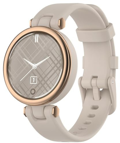 Silikon Armband für Garmin Lily, Sport Armbänder Uhrenarmband, Ersatzarmband für Garmin Lily (Gray)