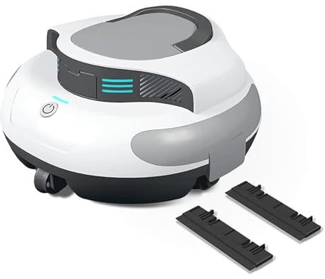 STWBHW Pulitore Robot Automatico, pulitore for Piscina Senza Fili, aspirapolvere for Piscina Senza Fili for Piscina Fuori Terra, parcheggio Automatico, aspirazione Potente, Batteria Ricaricabile