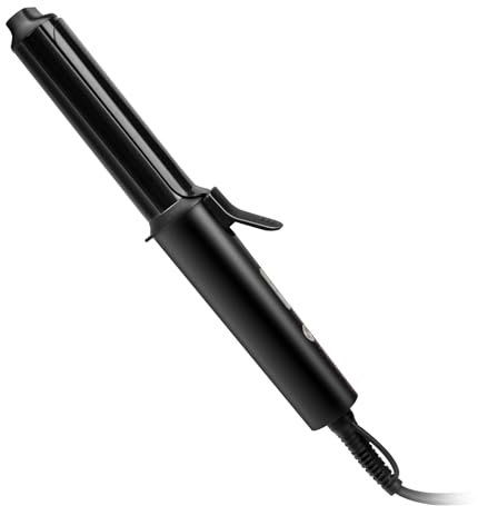 HeBeny Hair Curler, 25mm Curling Tongs Hair Styling Tool for Shiny Curls and Wave Curling Wand, 110-240V, Quick Heat, Ceramic Curling Iron Hair Curlers