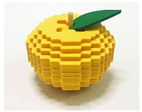 FAI DA TE Svegli feltro sottobicchieri, tazza di tavoletta per tavolo da pranzo tazza da tazza bevanda sottobicchieri isolamento termico decorazione della casa(Yellow)