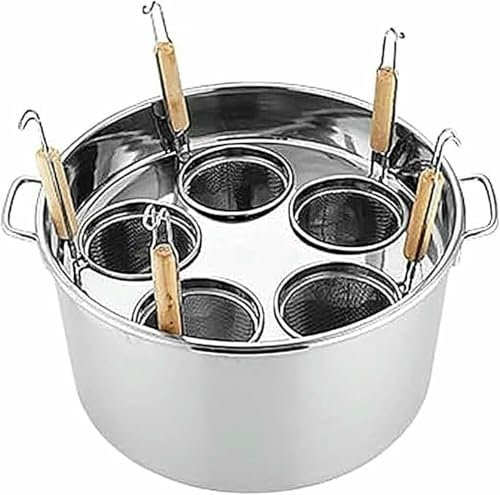 Dampftopf aus Edelstahl in Familiengröße für Pastatopf und Einlegesieb, Dampfkorb, Dampfküche und Sieb mit einfachem