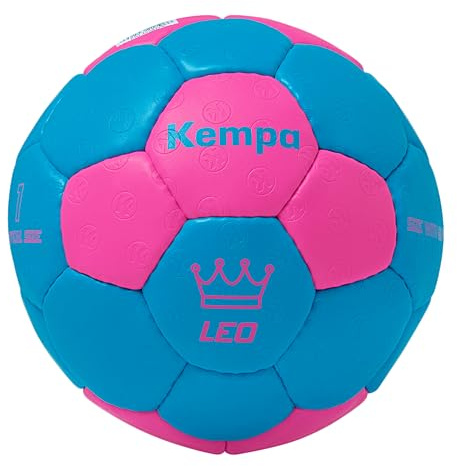 Kempa Pallamano per bambini e adulti | Leo | palla da allenamento e da partita morbida e antiscivolo nelle taglie da 0 a 3