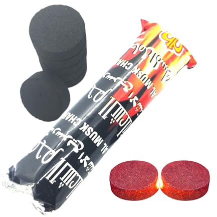 Fruit Wood Charcoal, naturlig BBQ Charcoal trä Charcoal | Quick Ignition Grill Tools Charcoal Briquettes, Lump Charccoal Low Ash Fruit Woods för grillning och matlagning