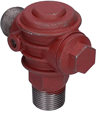 Clapet Anti - retour en Fonte, Type Piston Unidirectionnel, 1 Pouce, Pièce pour Compresseurs d'Air - Résistant et Durable, Installation Facile Sans Outils, Étanchéité Fiable