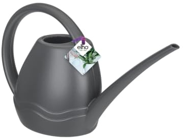 Elho Aquarius Watering Can 1,5Ltr Annaffiatoi - Anthracite | L 10.8 x P 34.8 x A 16.8 cm | Adatto per uso interno