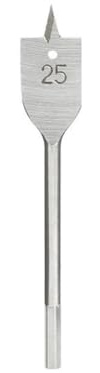 EsportsMJJ 6-40Mm Flach Spaten Holzbohrer Bit Hex Schaftholz Bearbeitung Spaten Bohrer Bit Lochschneider-25Mm