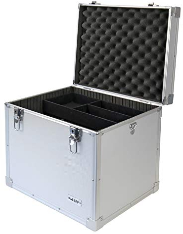 HMF 14802-02 Putzbox, Alu Aufbewahrungsbox, Universalkoffer, 41 x 33 x 36 cm