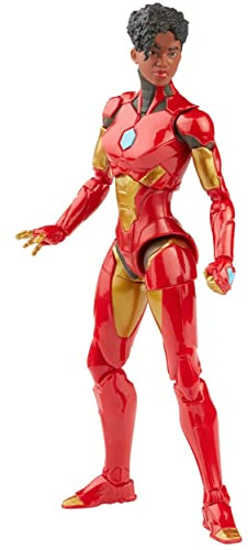 Marvel Hasbro Marvel Legends Serie Ironheart Actionfigur Spielzeug, 15,2 cm, Premium-Design und Artikulation, inklusive 5 Zubehörteilen und 1 Build-A-Figure-Teil, Mehrfarbig