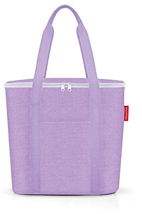 reisenthel thermoshopper Kühltasche für den Einkauf oder das Picknick mit 2 Trageriemen Aus wasserabweisendem Material, Couleur:Twist Violet