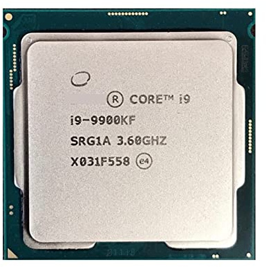 CPU Core I9 9900KF 3.6G 16MB CPU I9-9900KF Socket 1151 / H4 / LGA1151 1 4nm Octa-Core Central Processor Computer Processor Core