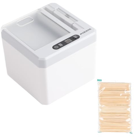 Scatola Per Stuzzicadenti con Sensore Intelligente, Dispenser Per Stuzzicadenti Elettrico Che Si Apre Automaticamente a Mano Libera Per Hotel Domestici