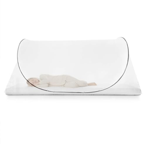 Moustiquaire de Lit Pliable Pop-up | Portable de Voyage | Grande Ultralégère Pour Un Meilleur Sommeil, Utilisée Pour la Maison, l'École, Les Voyages