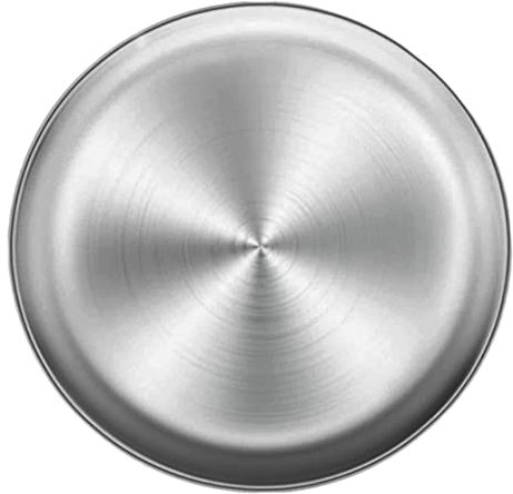 Teglia Per Pizza In Acciaio Inossidabile Vassoio Rotondo In Metallo Multifunzionale Per Torta Di Frutta Teglia Per Pizza In Acciaio Inossidabile Da 26 Cm Teglia Da Forno Per Pizza Piatto Rotondo Per P