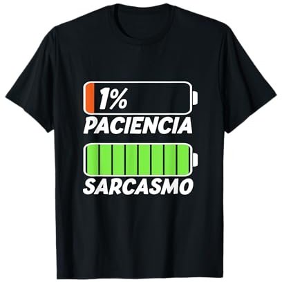 Paciencia Sarcasmo Mamá Papá Pareja Cumpleaños Pijama Camiseta