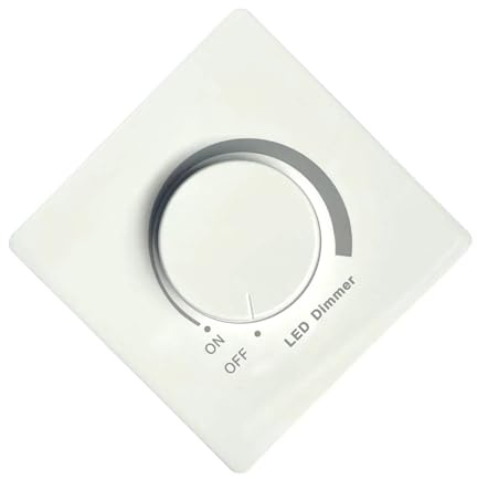 300W 86 Type Wall Light LED Dimmer Switches Adjustable LED Panel Controller Brightness Dimmable Rotary Knob Dimmer