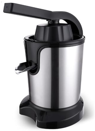 BOOZXCV Exprimidor de cítricos eléctrico de Acero Inoxidable, exprimidor de Naranja y limón, 350W, máquina exprimidora de Jugo de Naranja casera, diseño Desmontable, fácil de Limpiar