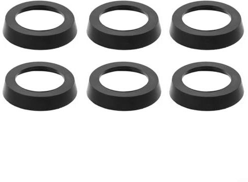GANCEI 6 Stück 75 mm Gummidichtungsset für Handwasserpumpe, Auslaufpresse, Ersatzpumpe, Leder, Dichtungsteile für Krugpumpenzubehör